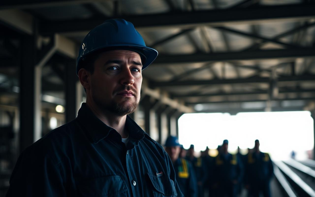 Trabalhadores ferroviários